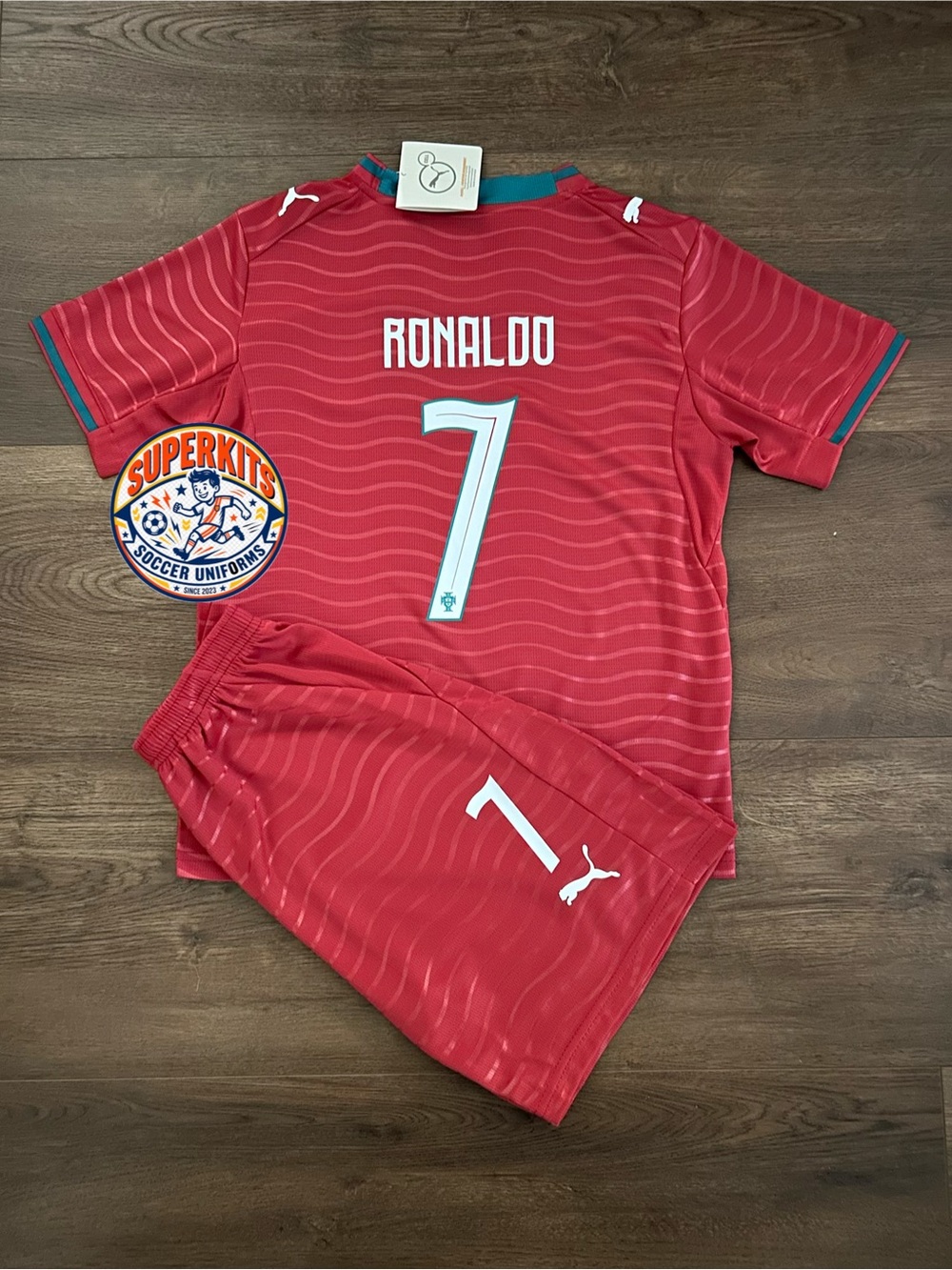 Ronaldo Portugal Home 26/27 Kids Soccer Jersey